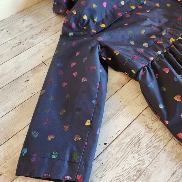 London Fog Girls Hearts Mid Weight Jacket Size 5 - Picture 8 of 12